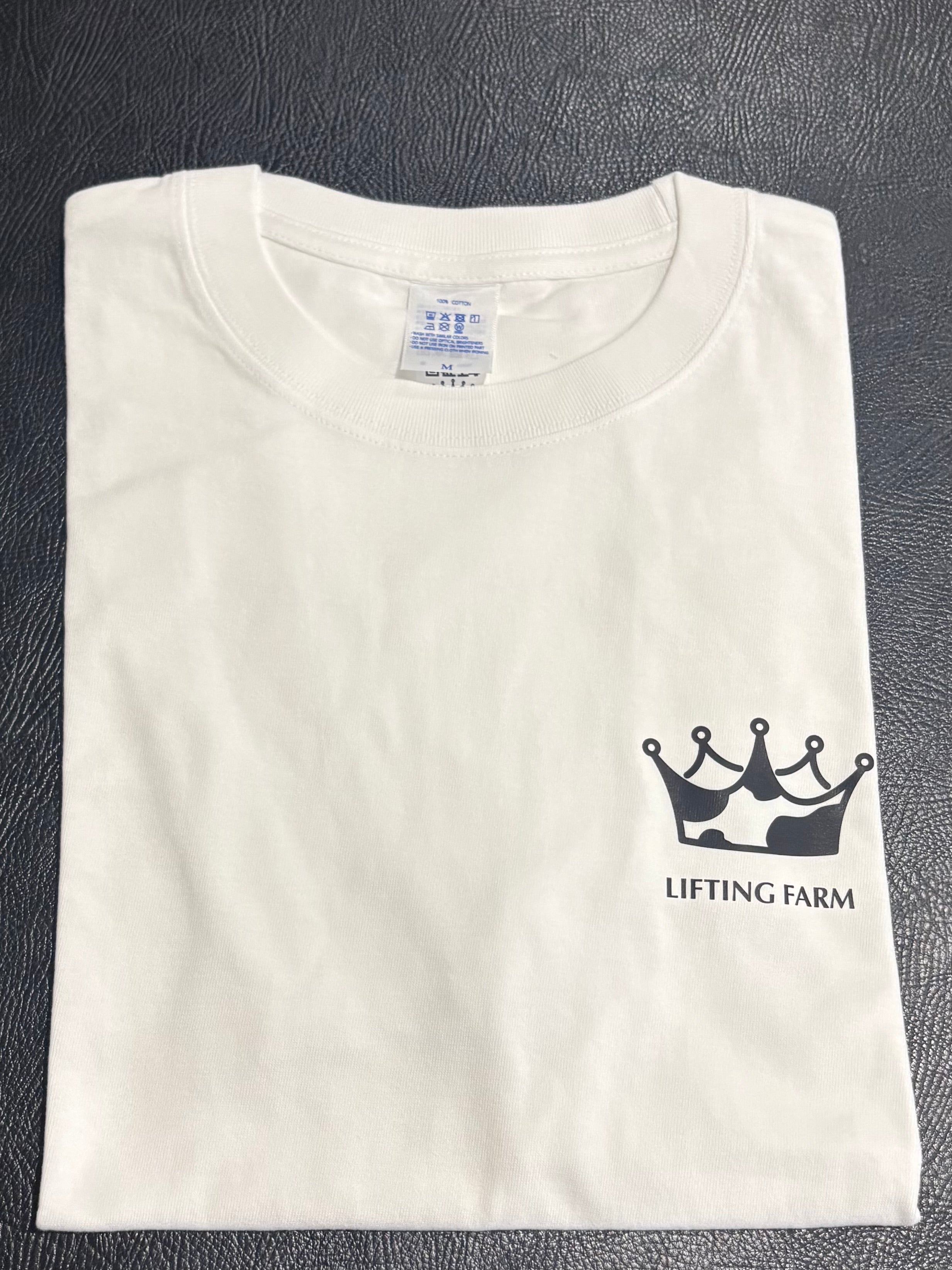 LIFTING FARM WHITE&BLACK Tee