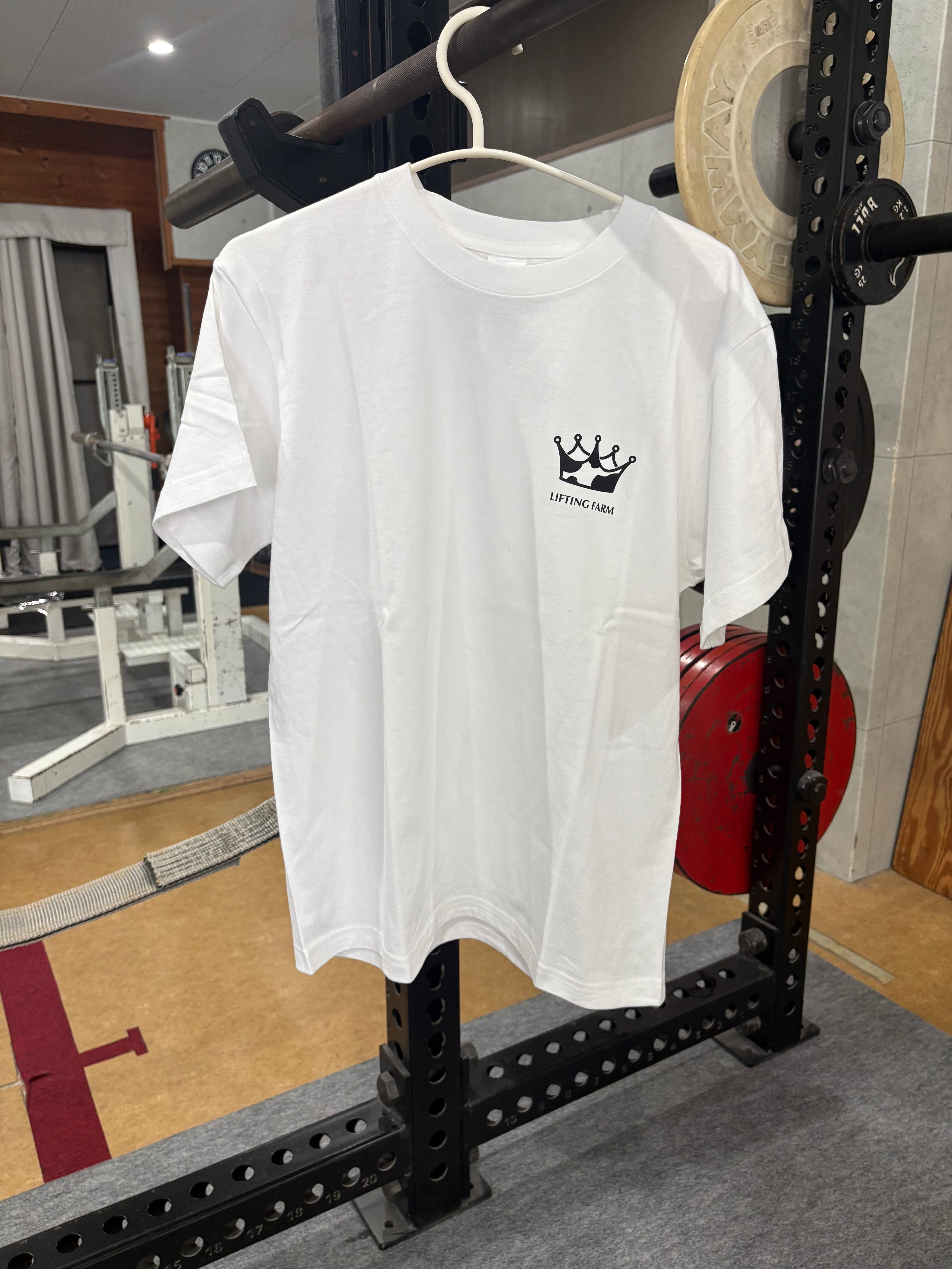 LIFTING FARM WHITE&BLACK Tee